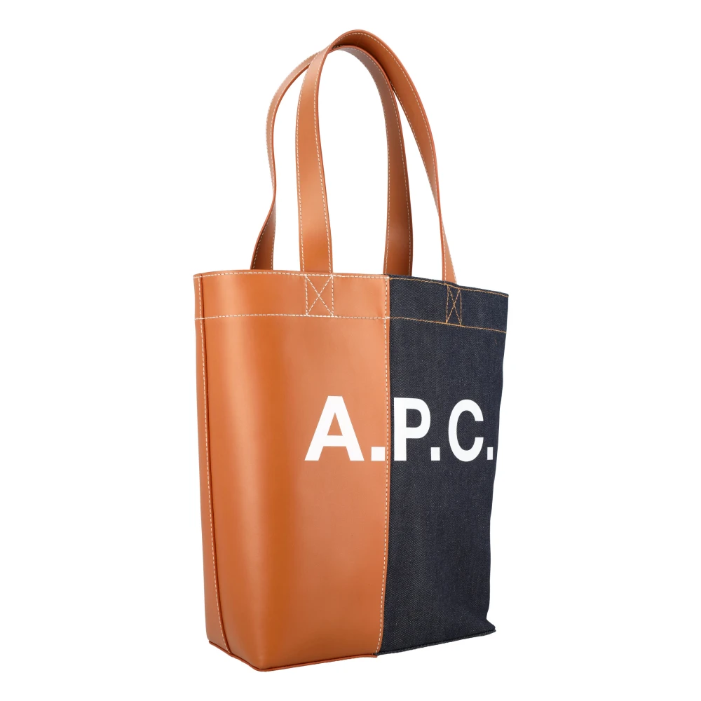 A.p.c. Karamel Handtas Axel Tote Tas Multicolor Dames