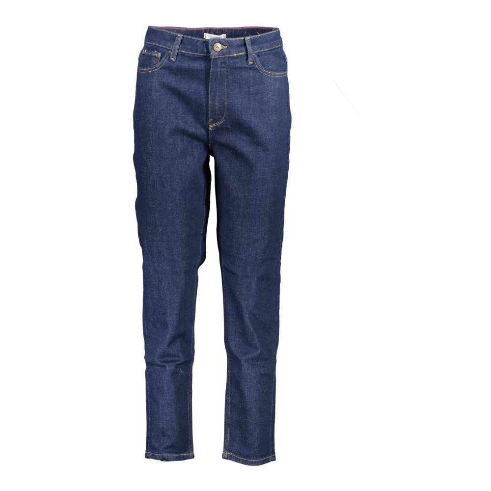 Tommy Hilfiger Blauwe Denim Jeans Tapered Gramercy Blue Dames