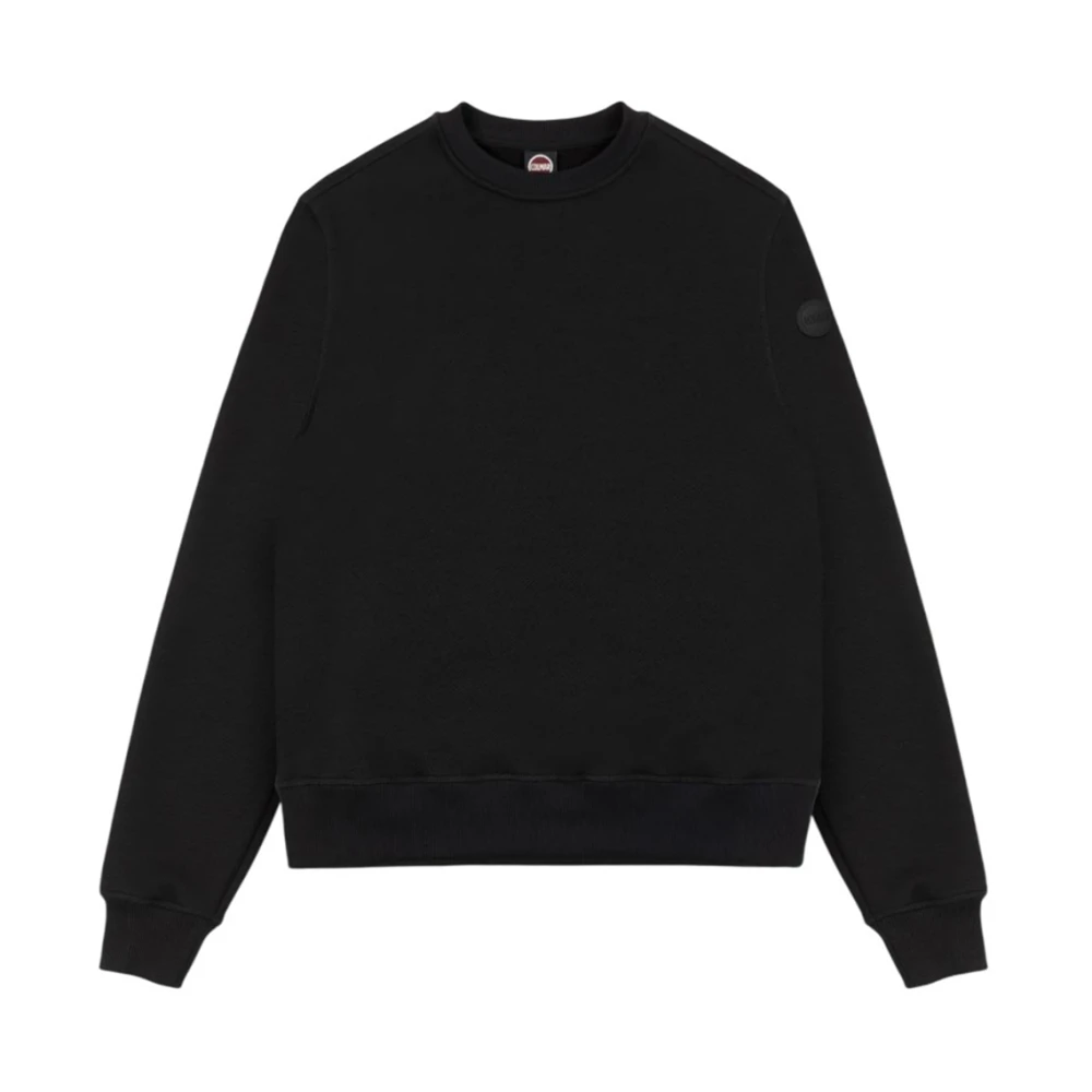 Colmar Elegante witte sweatshirt met tonaal logo Black Heren