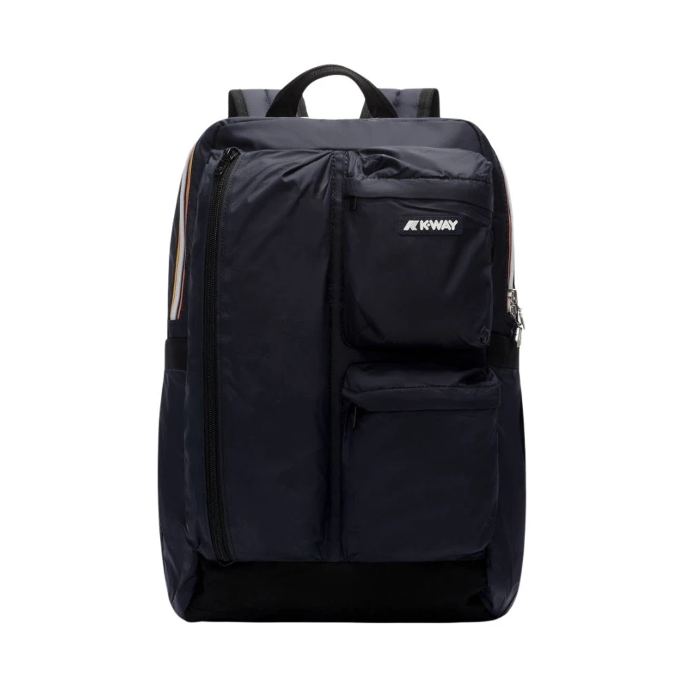 K-way Blauwe Diepte Rugzak Blue Unisex