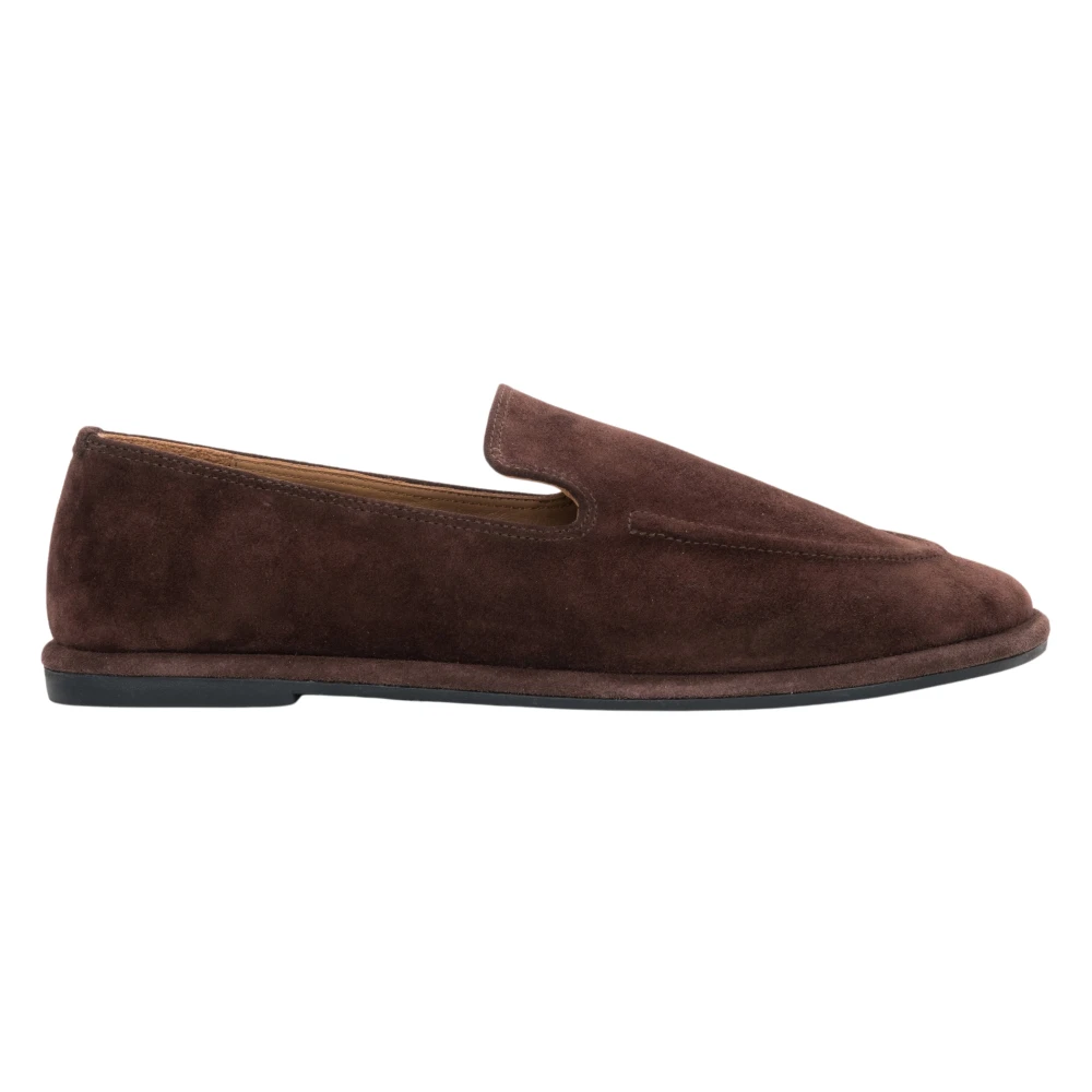 Estro Brown Barefoot Loafers - Female - Loafers - 4 Uk - Shoes