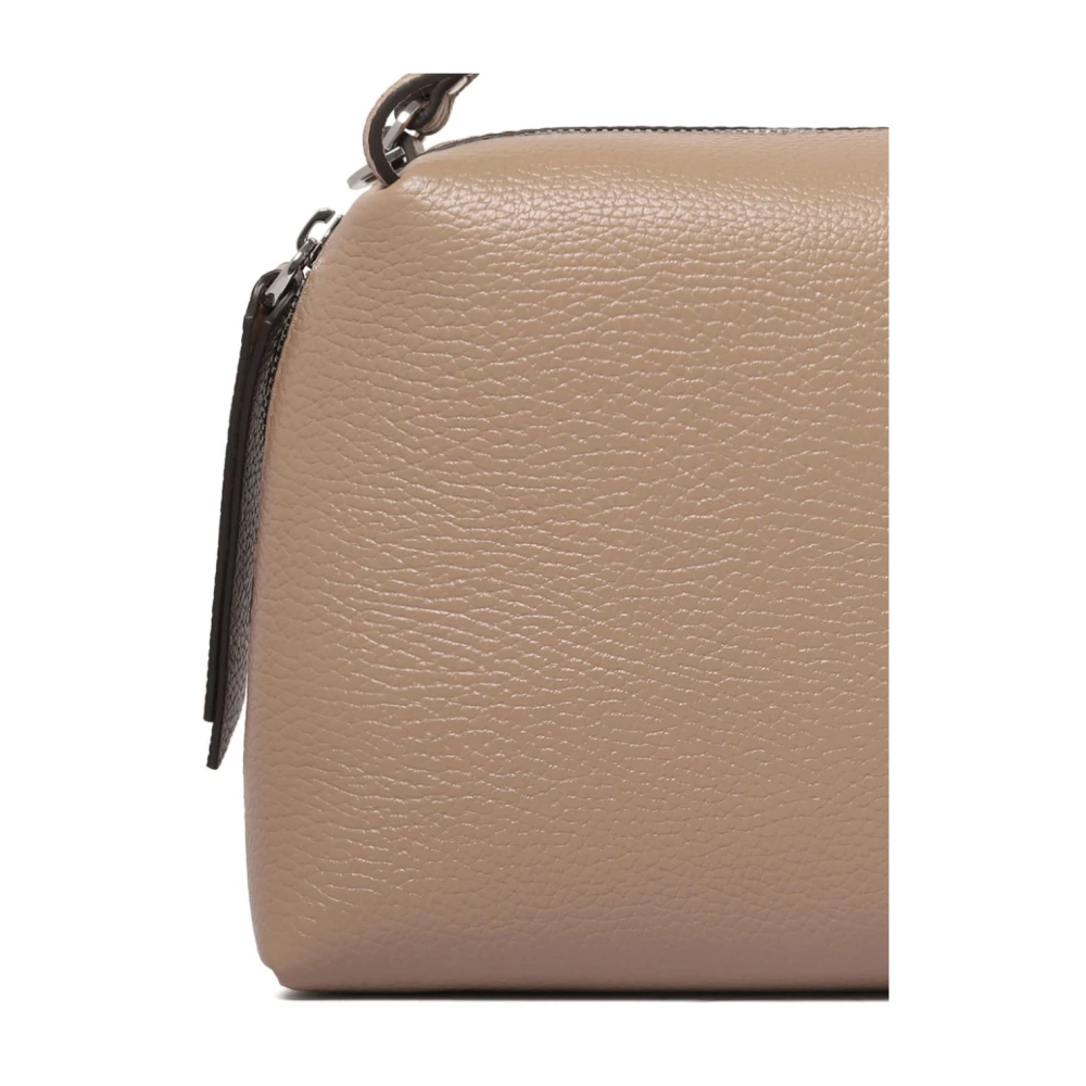 Gianni Chiarini Amandel Beige Leren Handtas Toprits Beige Dames