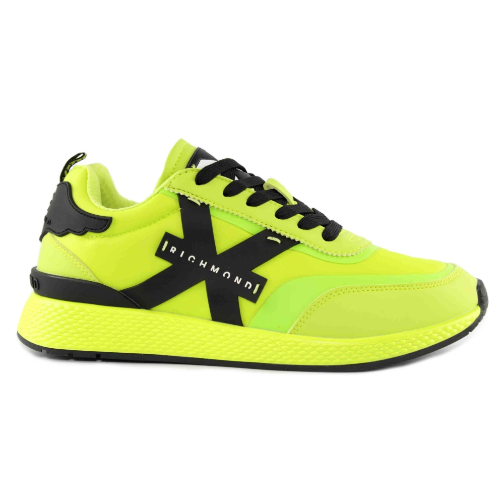 John Richmond Stijlvolle Comfort Sneakers Heren Schoenen Groen