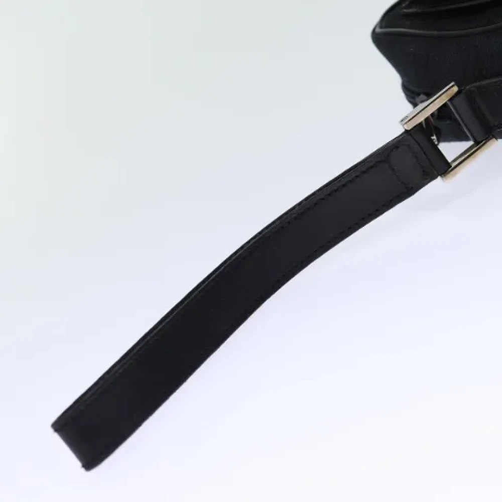 Gucci Vintage Pre-owned Canvas clutches Black Dames