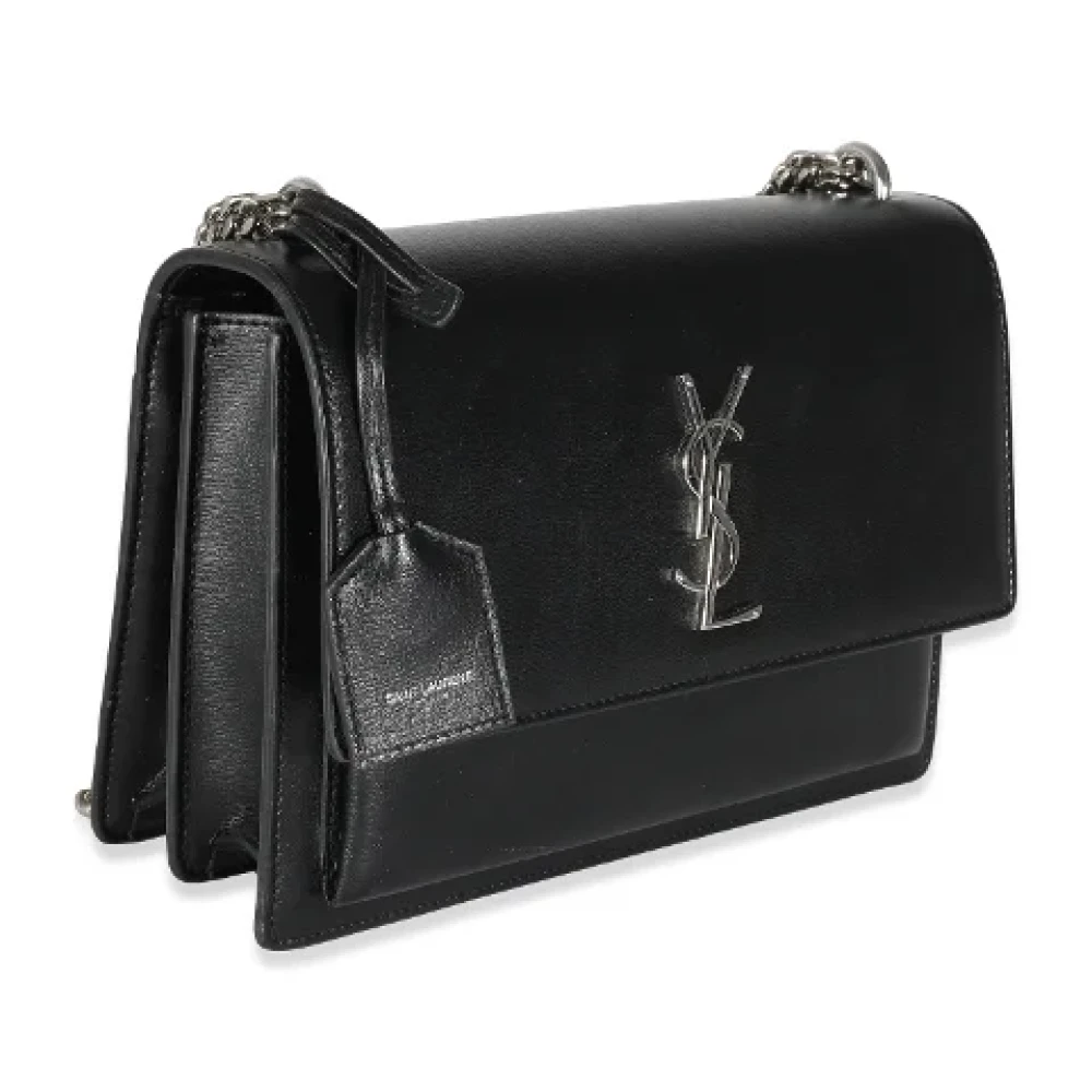 Yves Saint Laurent Vintage Pre-owned Suede shoulder-bags Gray Dames