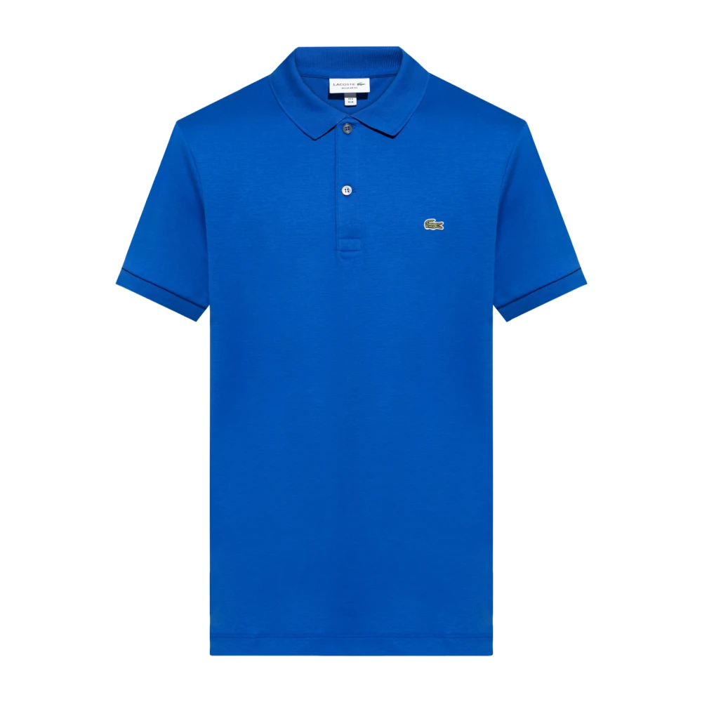 Lacoste Polo med logotyp Blue, Herr