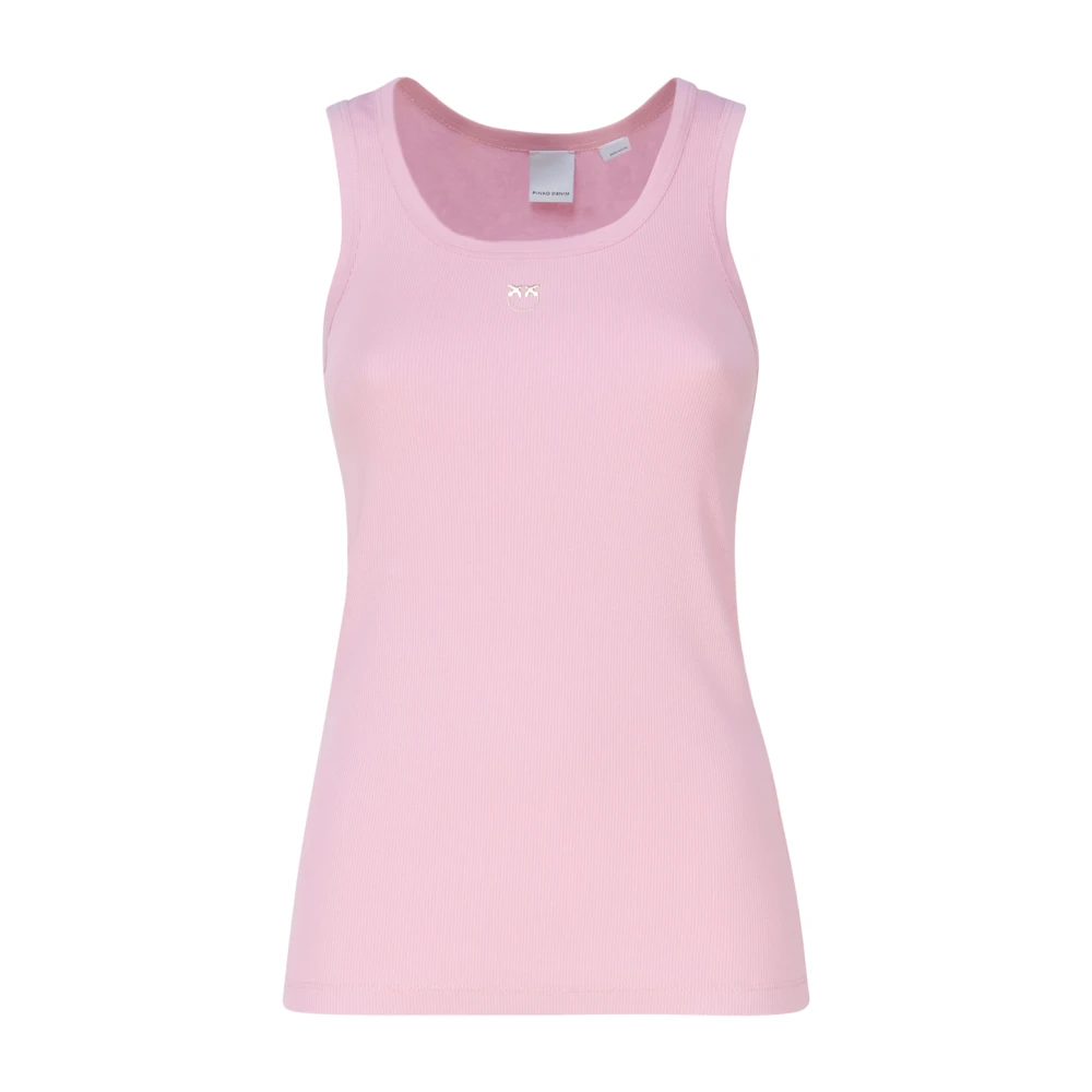 Pinko Women's Pink O, Sleeveless Tops, M, Sleeveless Top