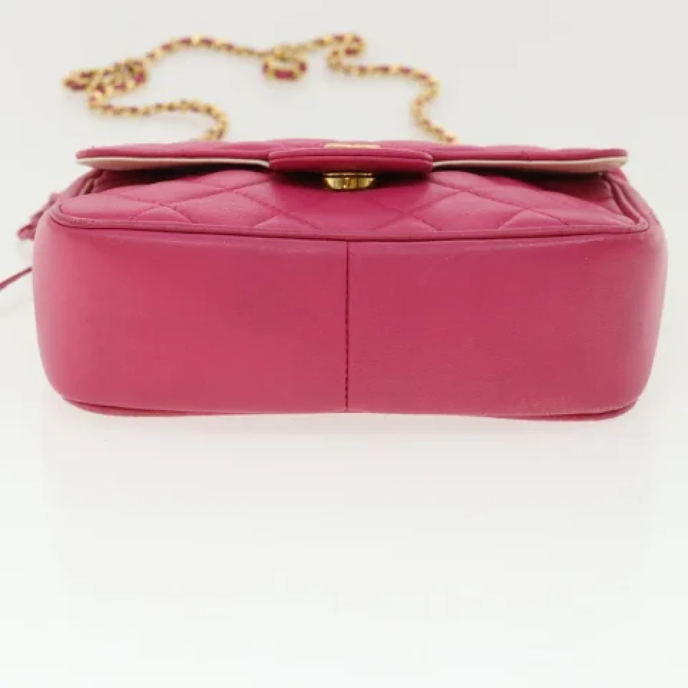 Givenchy Pre-owned Leather shoulder-bags Pink Dames
