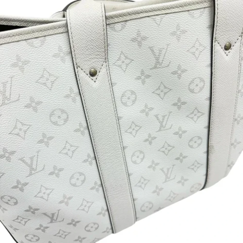 Louis Vuitton Vintage Pre-owned Canvas totes White Dames