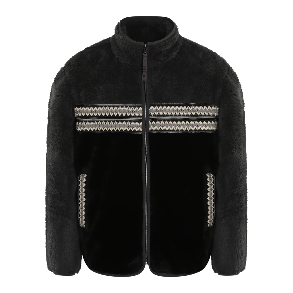 Ugg Zwarte Sherpa Damesjas Marlene Black Dames