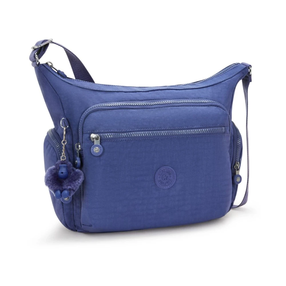 Kipling Schoudertas Gabbie met meerdere zakken Blue Dames