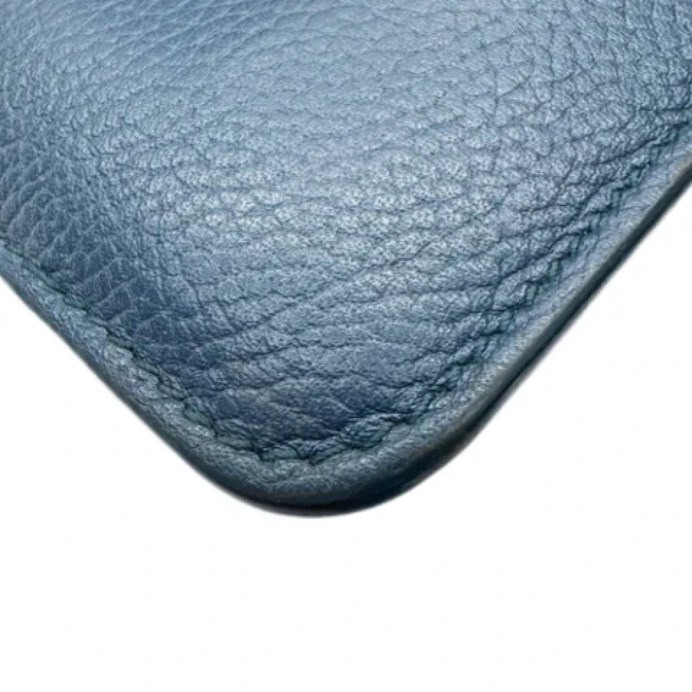 Balenciaga Vintage Pre-owned Leather wallets Blue Heren