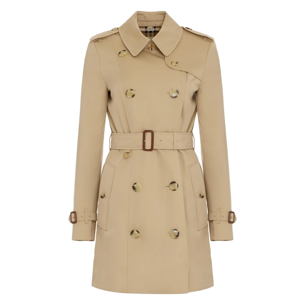Burberry Women's Beige Classic Cotton Trench Coat