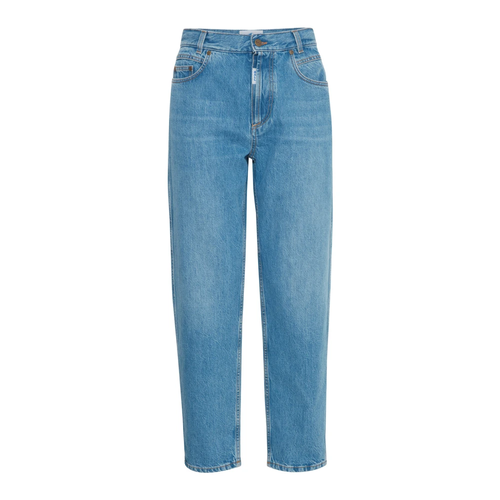 Ball Relaxed Fit Stonewash Jeans Blue Dames