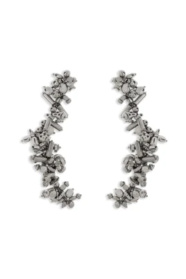 Long Curved Earrings