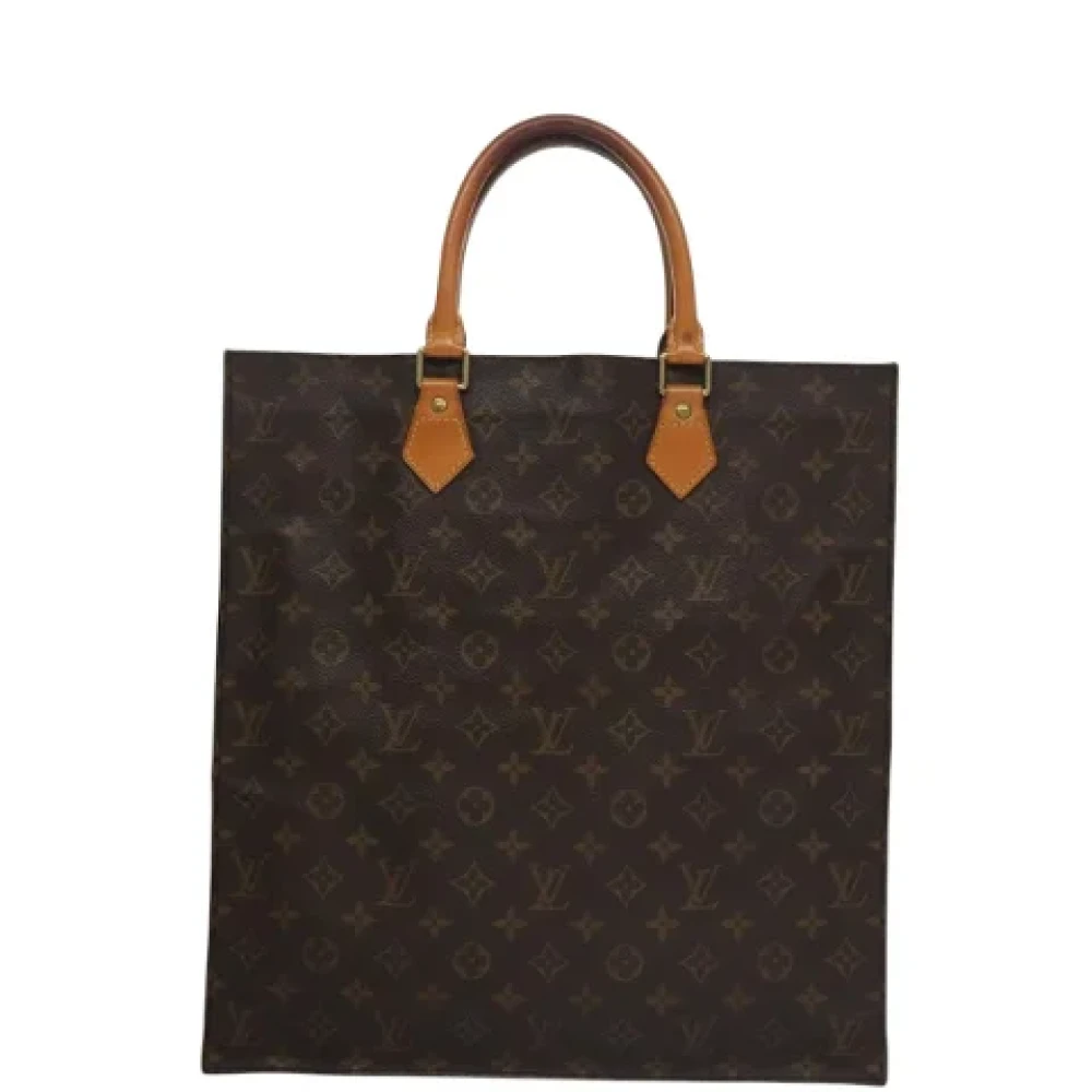 Louis Vuitton Vintage Pre-owned Canvas handbags Brown Dames