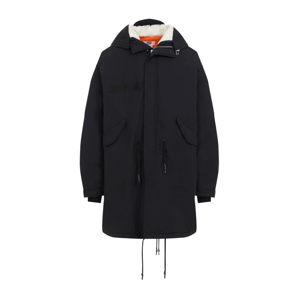 Junya Watanabe Zwarte Winterjas voor Mannen Black Heren