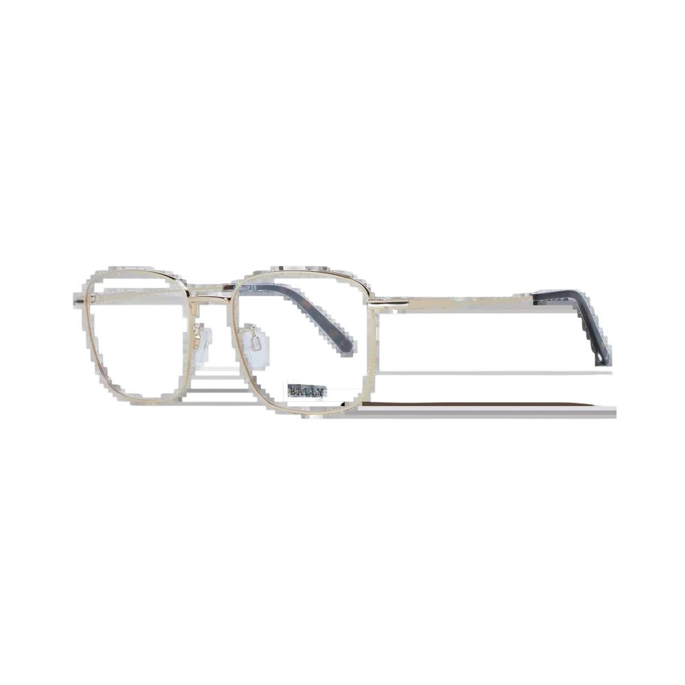 Bally Gouden Vierkante Optische Brillen voor Mannen Yellow Unisex