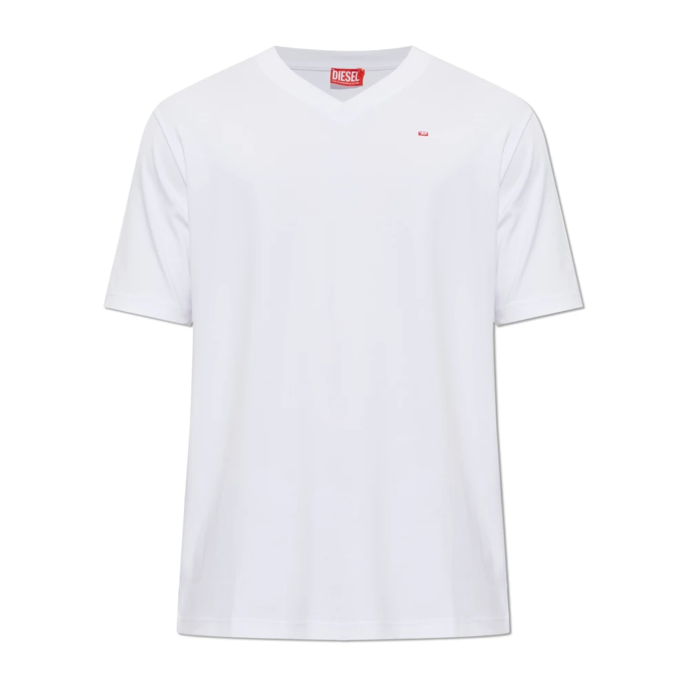 Diesel Hombre Blanco Camisetas, Talla: 2XL