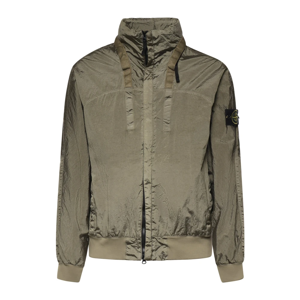 Stone Island Men's Green Light Jackets - Light Jackets - L - Jackets