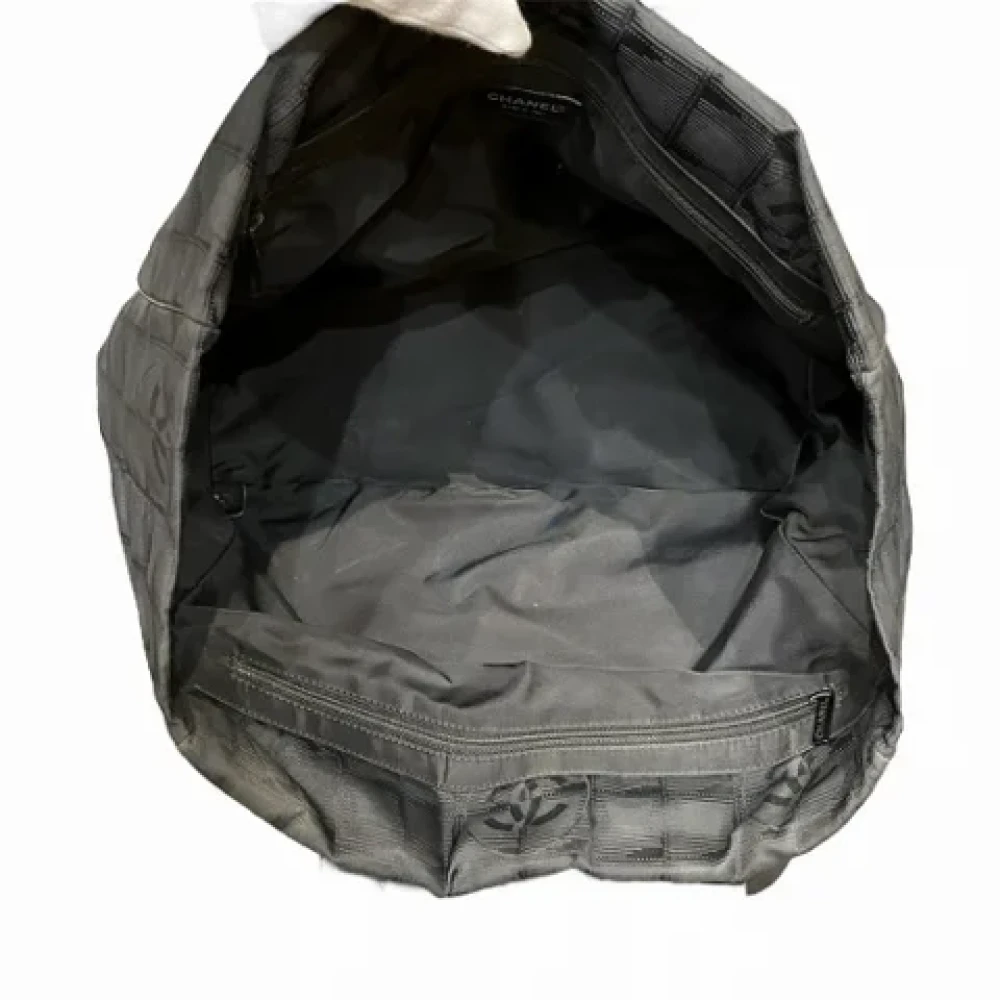 Chanel Vintage Pre-owned Nylon chanel-bags Black Dames