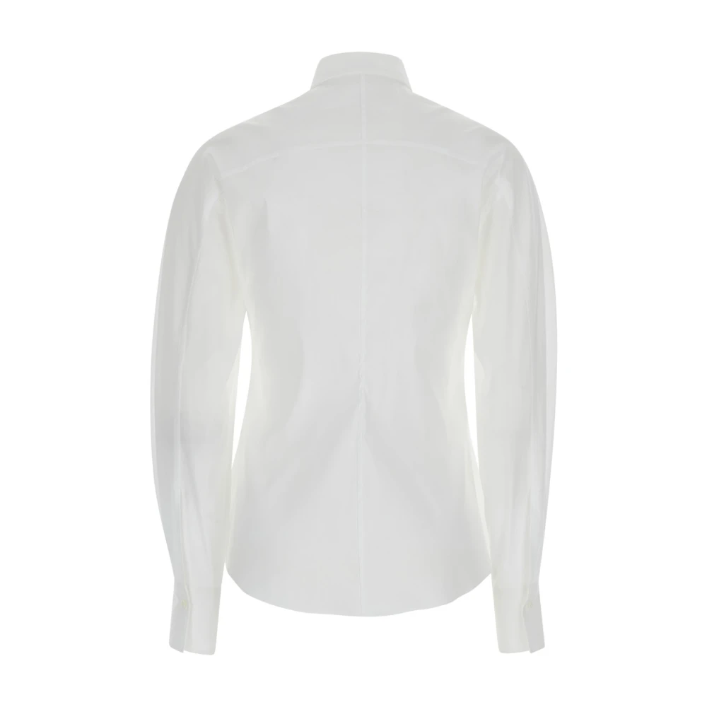 BRUNELLO CUCINELLI Witte Overhemd Puntkraag Lange Mouwen White Dames