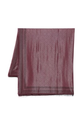 echarpe-rouge-a-franges-et-motif-jacquard