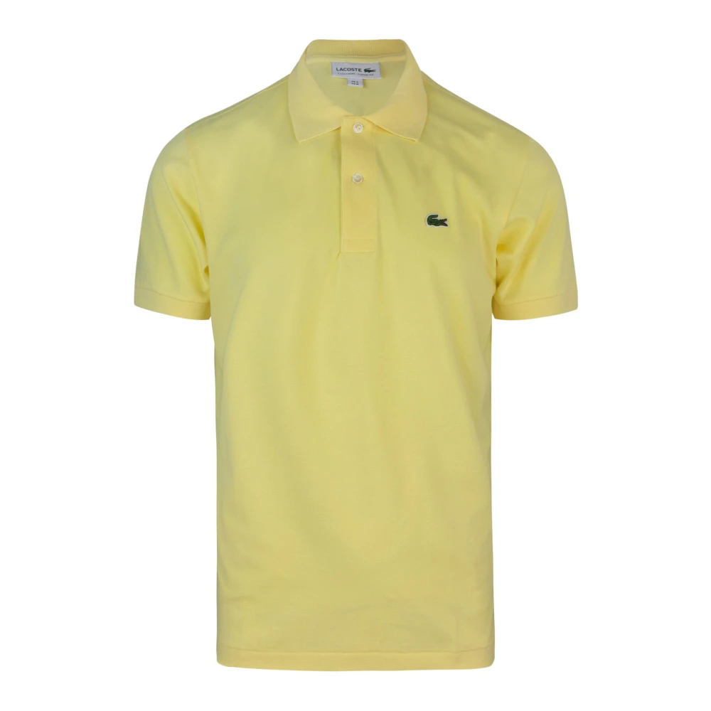 Lacoste Men's Yellow L.12.12 Light Piqué Polo - Polo Shirts - M - Tops