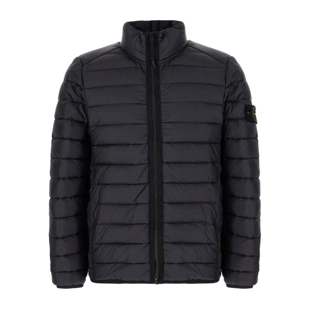 Stone Island Stijlvolle Jassen voor Mannen Blue Heren