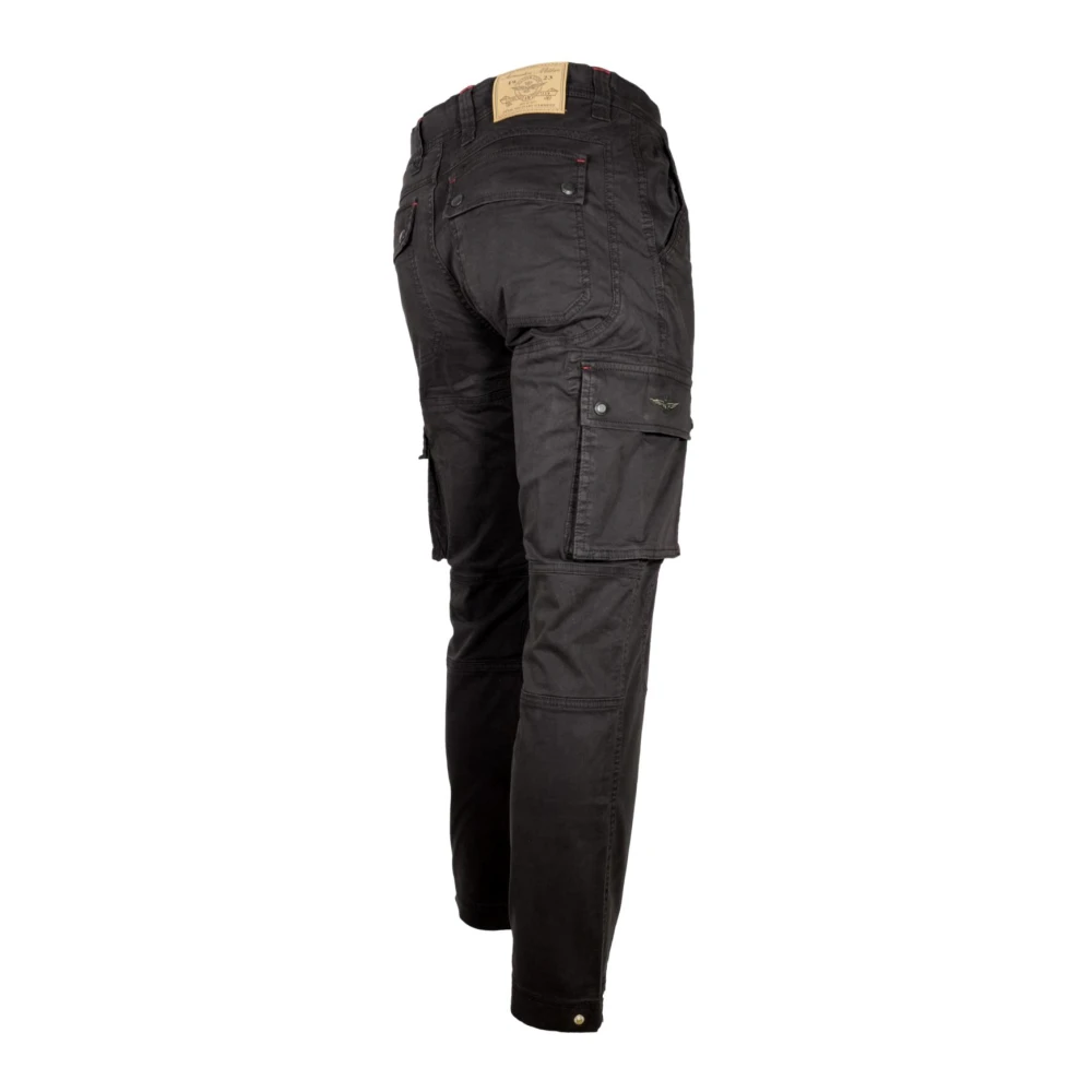 aeronautica militare Zakken Squadron Broek Pa1627 Zwart Black Heren