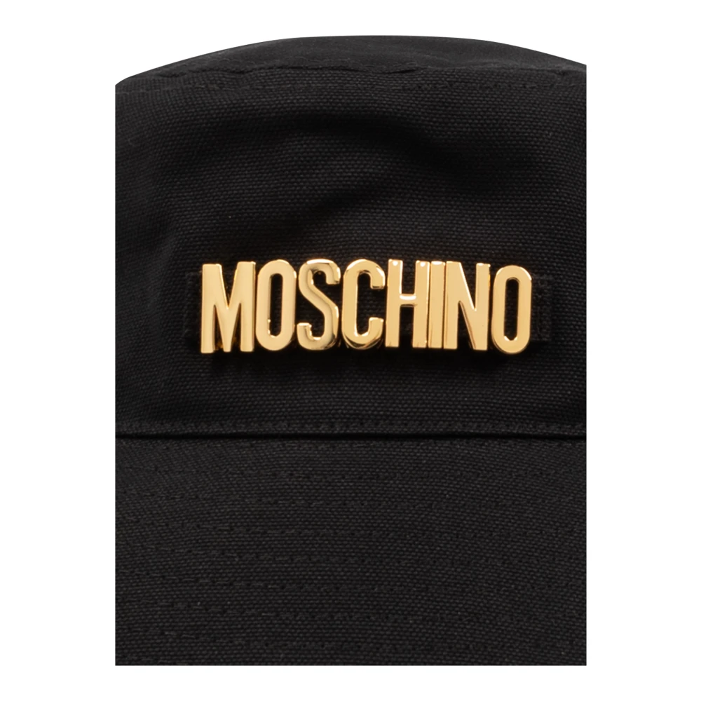 Moschino Emmerhoed met logo Black Unisex