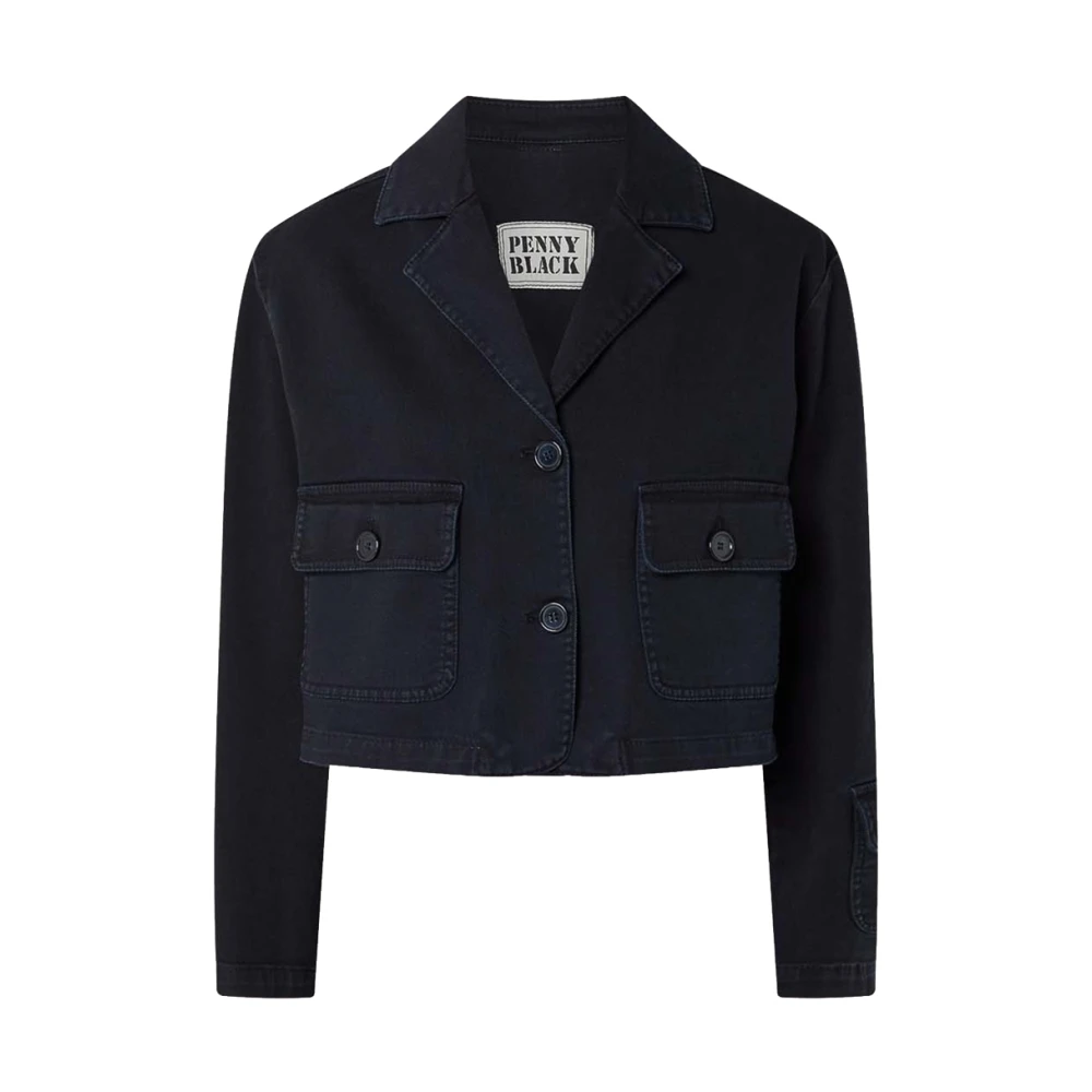 Pennyblack Mujer Azul - Ballo Denim Jacket - Jackets - M