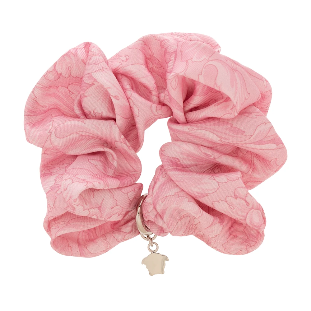 Versace Gebloemde scrunchie Pink Dames