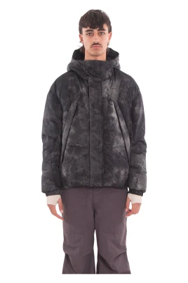 Dye Inversion Hooded Down Jacket