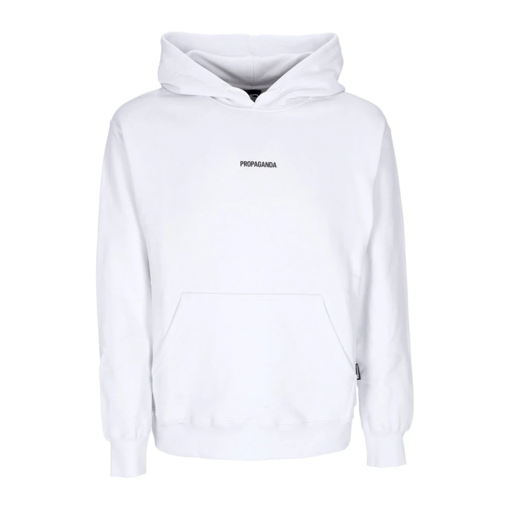 Propaganda Men's White Lightweight Hooded Sweatshirt - Hoodies - Xl - Sweatshirts & Hoodies