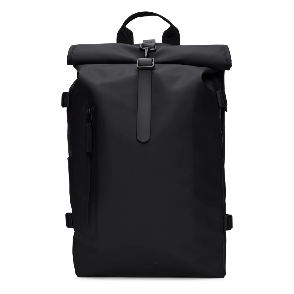 Rains Rolltop Rucksack Large W3 - Black One Size