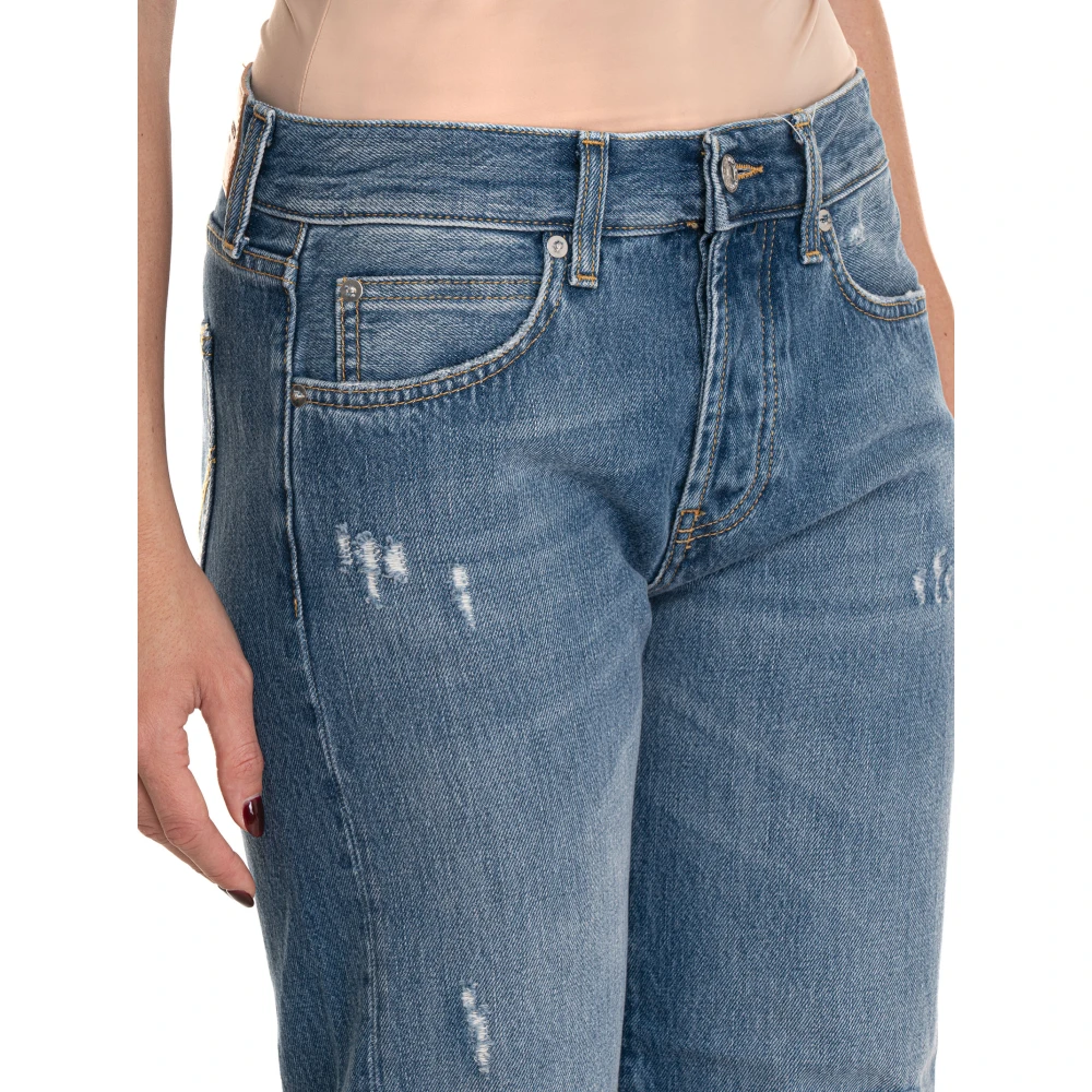 Roy Roger's Stijlvolle Oskar Jeans met sneden Blue Dames