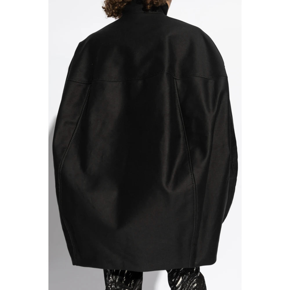 Marni Gewatteerde oversized jas Black Dames