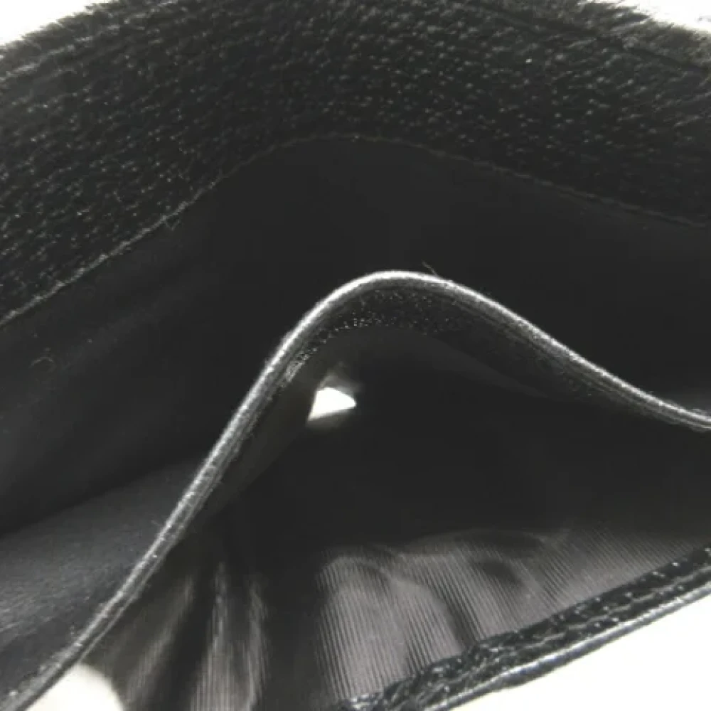 Gucci Vintage Pre-owned Canvas wallets Black Dames