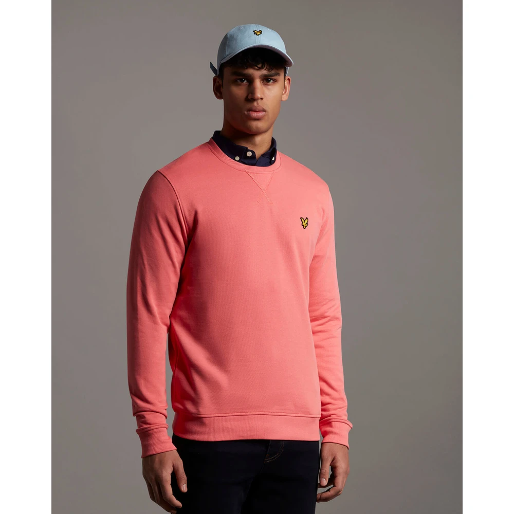 Lyle & Scott Sweatshirt Pink Heren