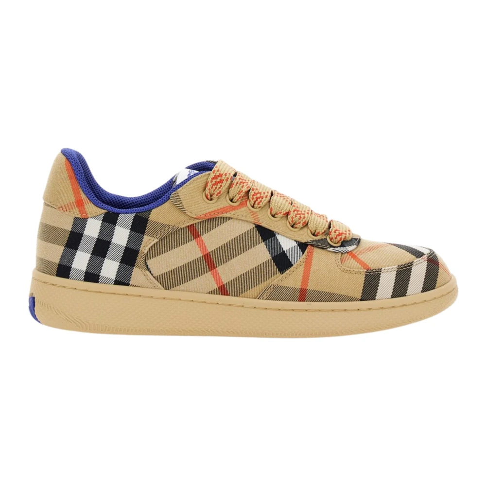 Burberry Women's Beige Terrace Check Sneaker