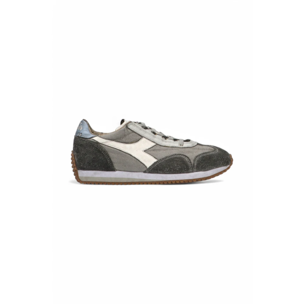Diadora Dirty Stone Wash Evo Canvas Sneakers Heren Schoenen Grijs