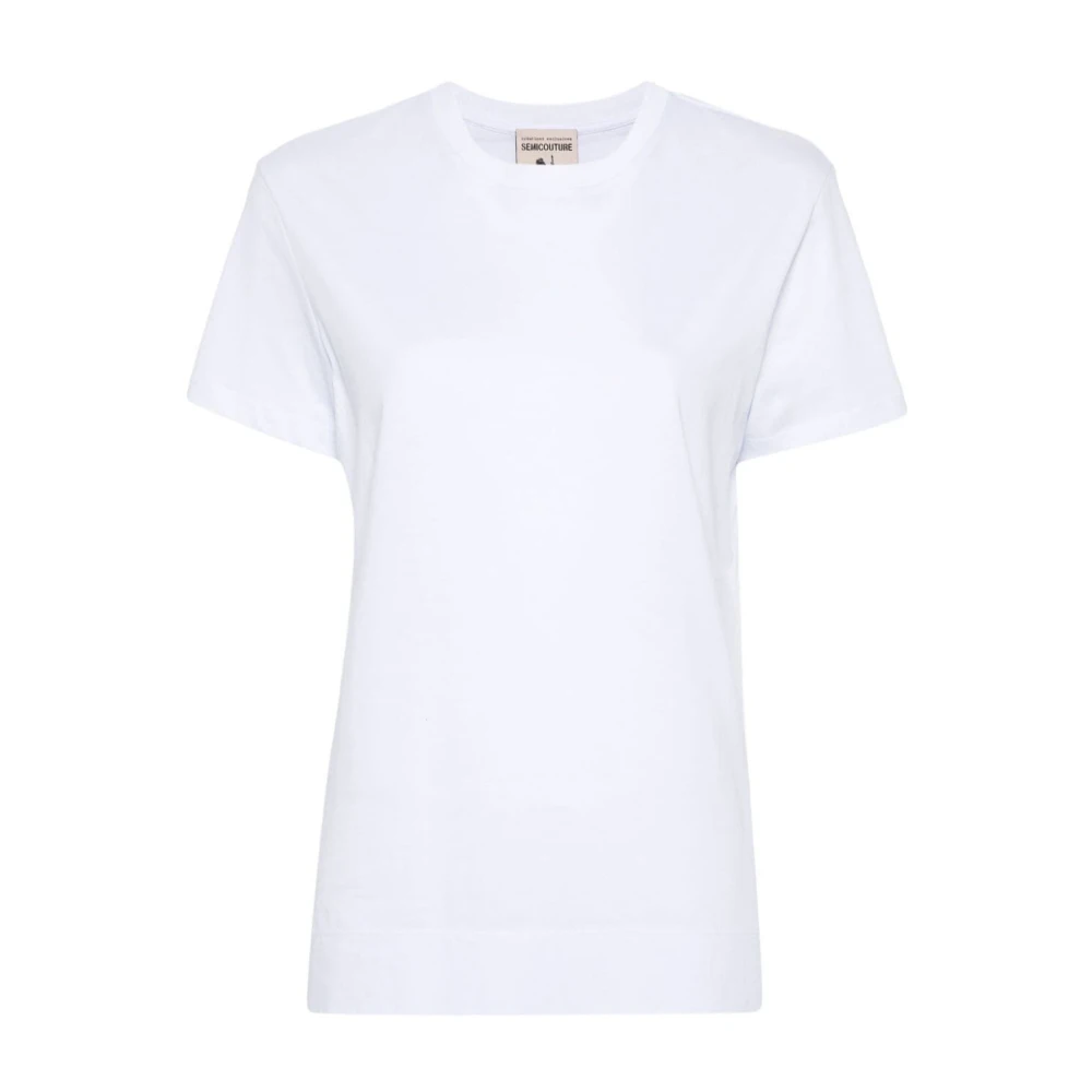 Semicouture Witte Annetta Jurk White Dames