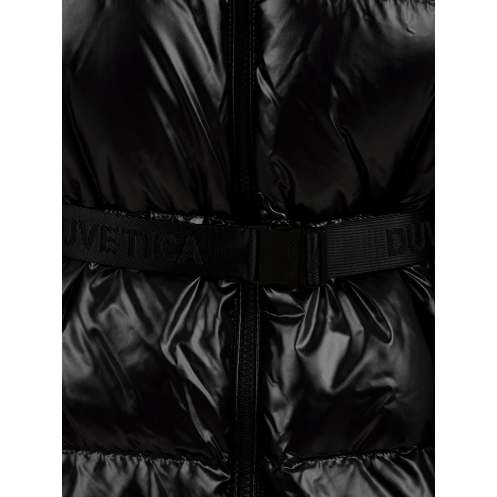duvetica Zwarte Winterjassen Black Dames