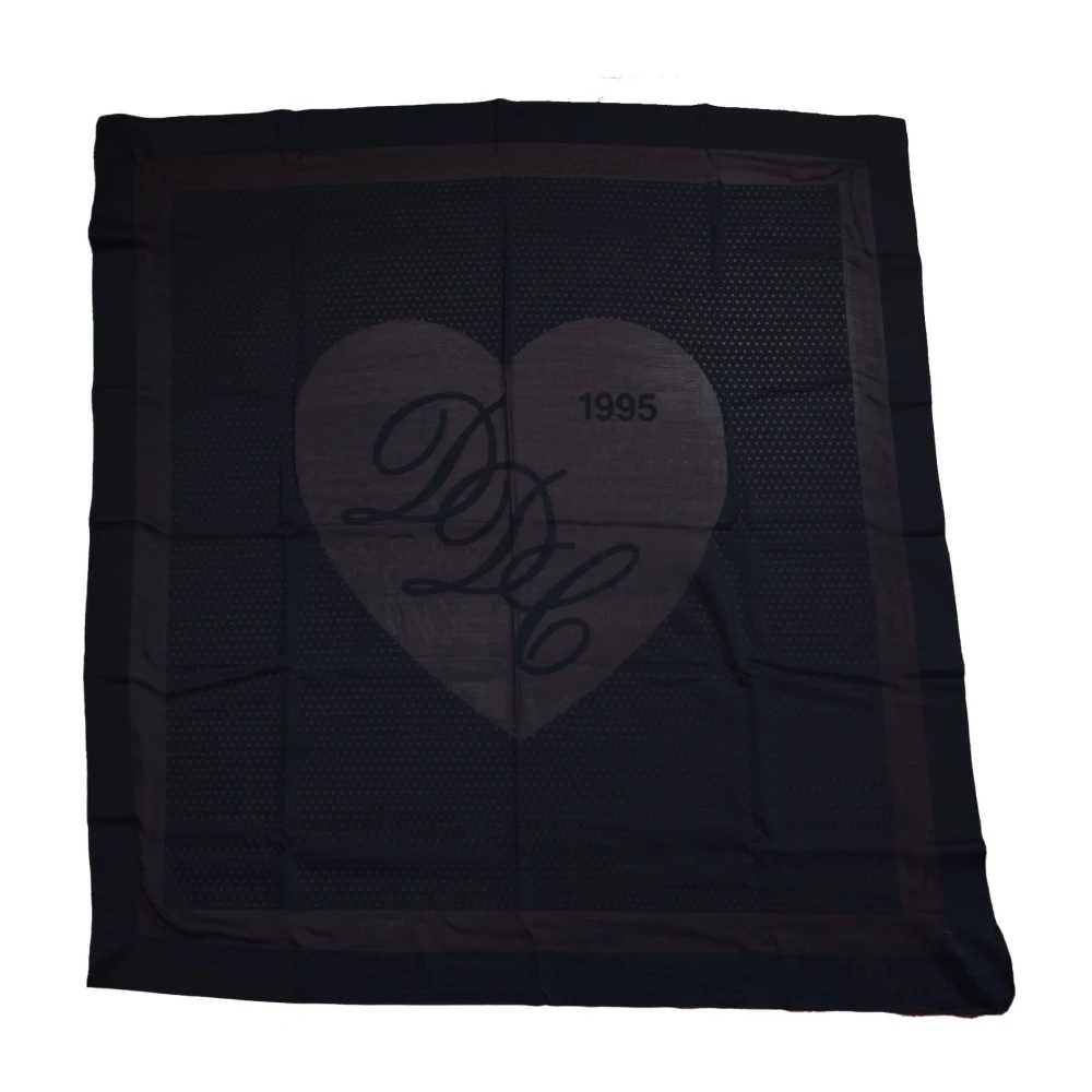 Dsquared2 Hartpatroon Zijden Sjaal Model S13Fq2001V20S Black Heren