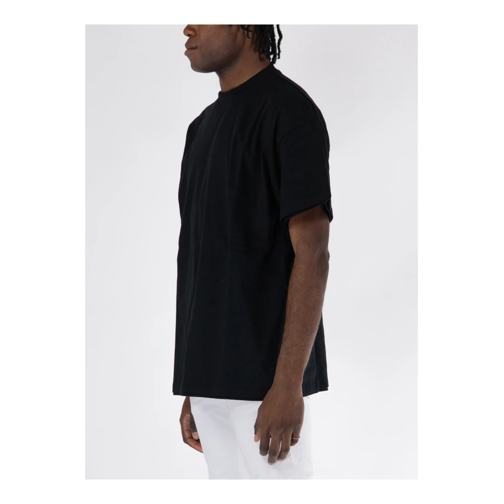 Jil Sander Dubbellag T-shirt Black Heren
