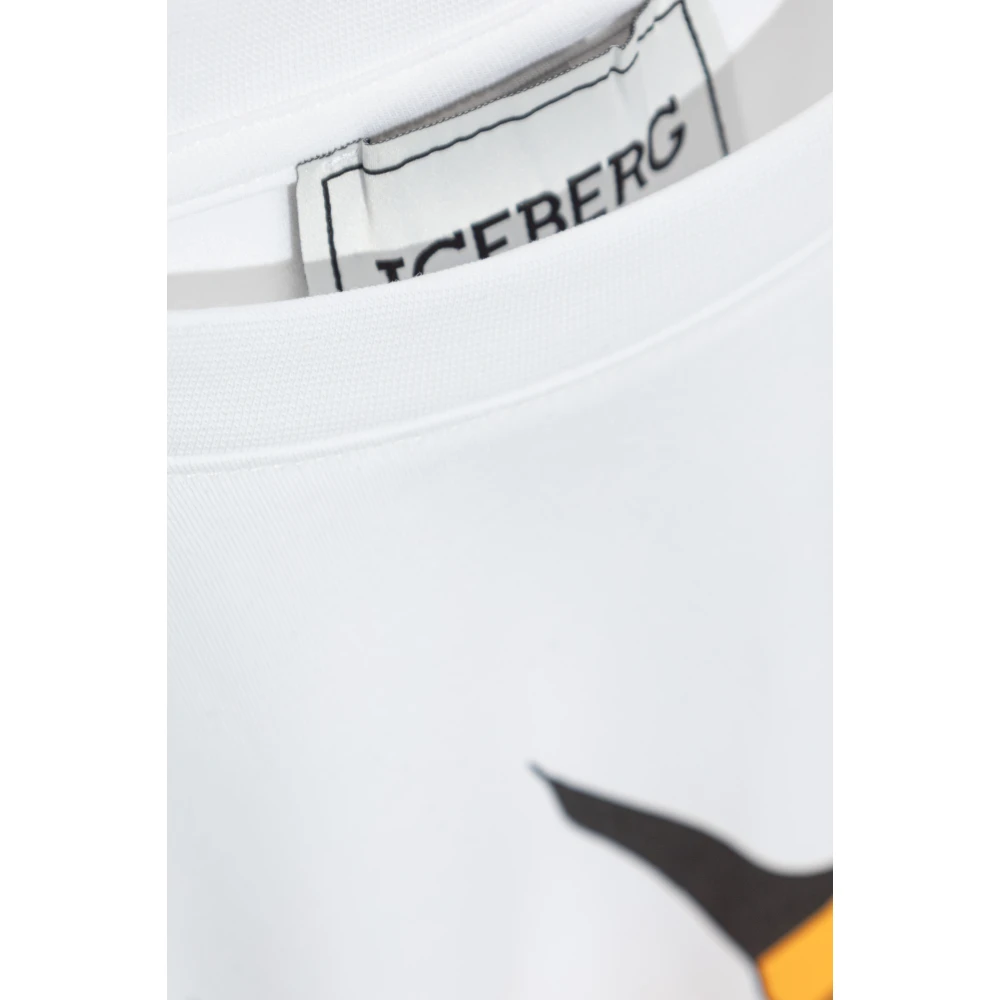 Iceberg Garfield White Heren