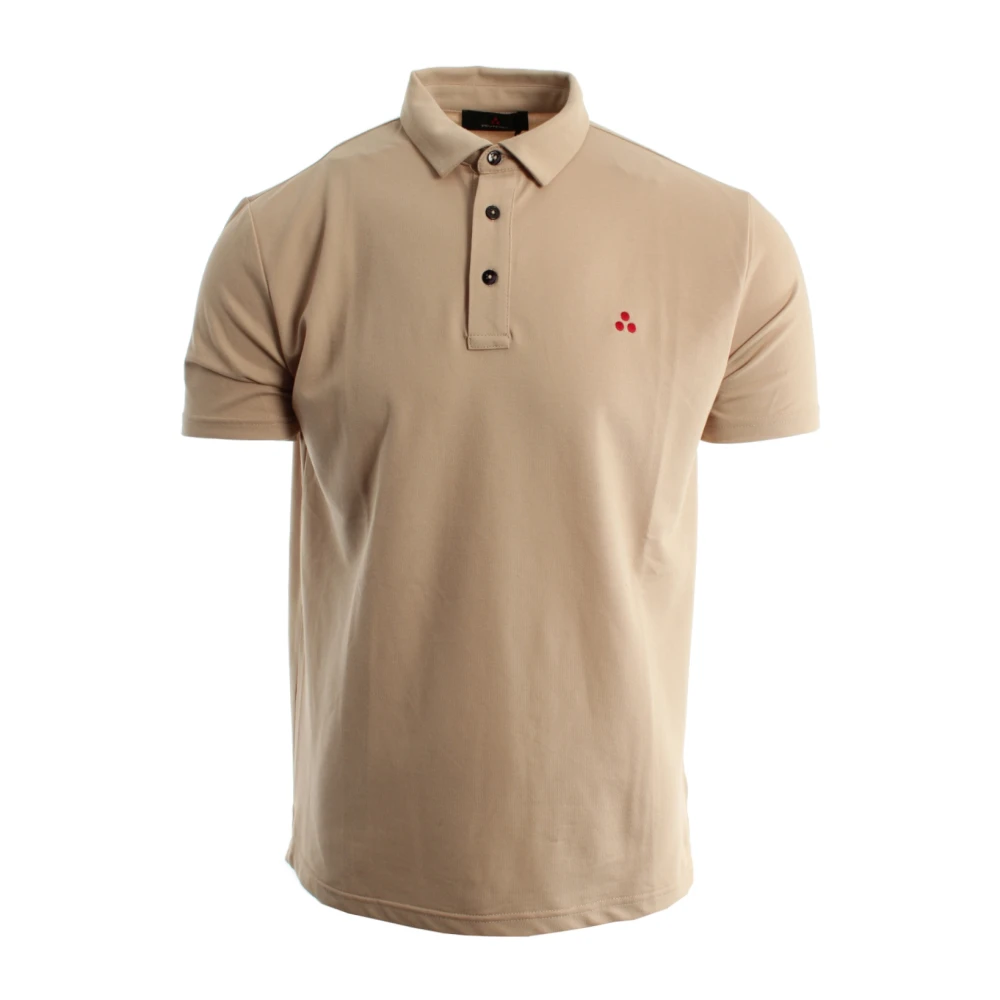 Peuterey Beige Polo Shirts, Male, S, Mezzola 02 Polo
