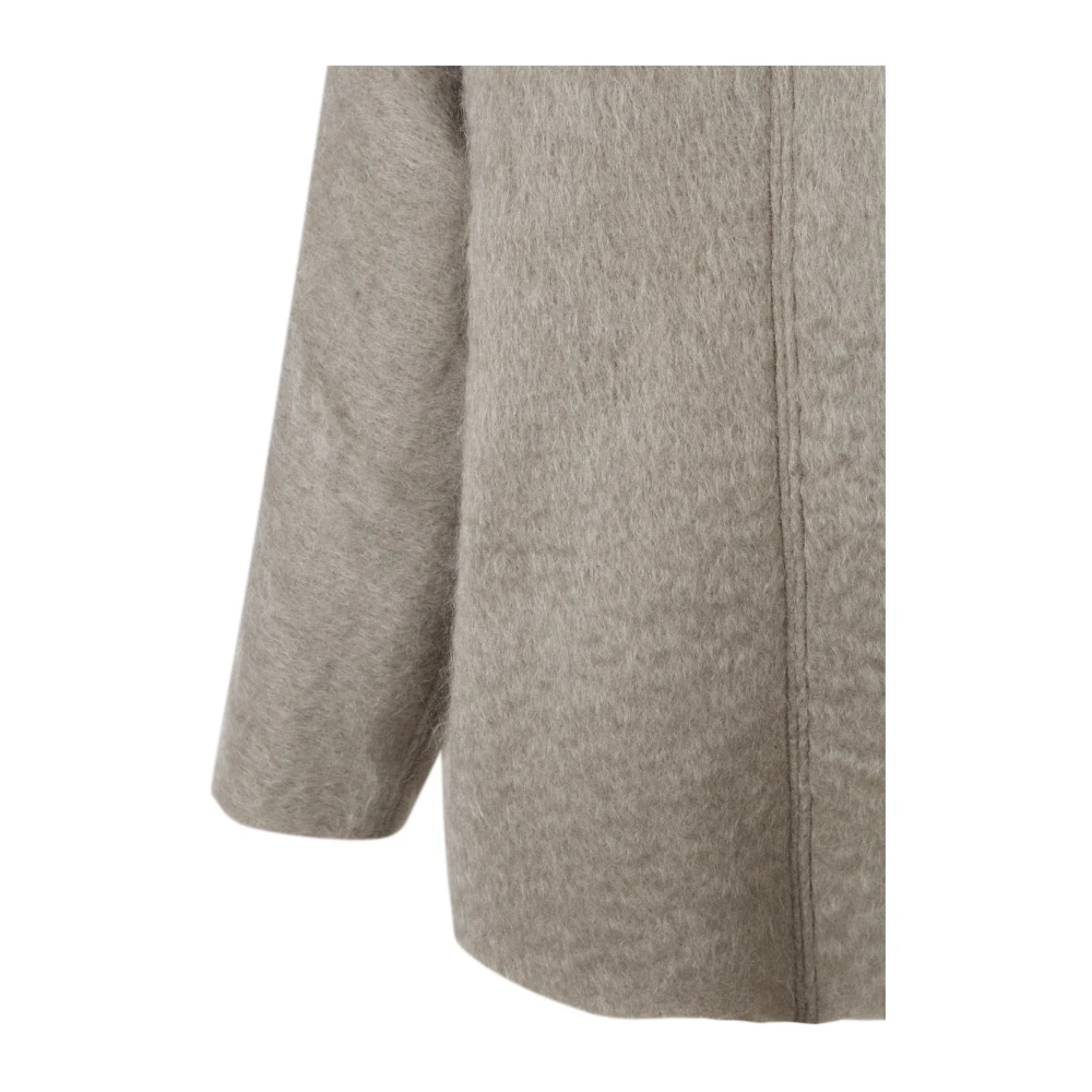 Cortana Ciel grijze mohair hoodie Gray Dames