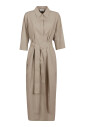 robe-marron-en-coton-pour-femmes
